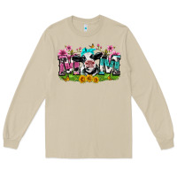 Mushroom mom with cow Long Sleeve Tee - Zillion Design Studio