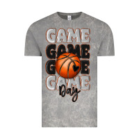 Cloud Rock game day basketball bal Vintage Tee - MaliasSmallBusiness