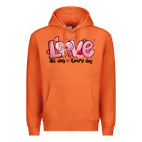 Carrot love all day every day Premium Hoodie - MaliasSmallBusiness