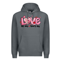 Rock love all day every day Premium Hoodie - MaliasSmallBusiness