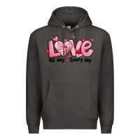 Smoke love all day every day Premium Hoodie - MaliasSmallBusiness