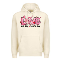 Love All Day Every Day Premium Hoodie | Teevron