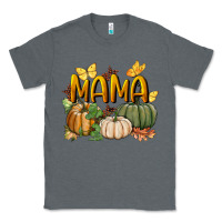 Charcoal Heather mama pumpkin Classic Tee - BundleAndBundleShop