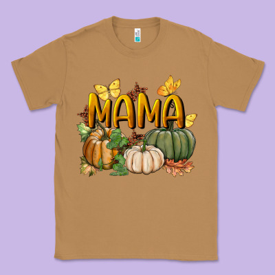 Mama Pumpkin Classic Tee Designed By Bundleandbundleshop
