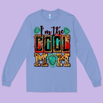 I'm The Cool Mom Long Sleeve Tee Designed By Zillion Design Studio