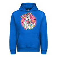 Cobalt boo jee pink christmas ghost Urban Hoodie - MaliasSmallBusiness