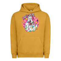 Pigment Peanut Butter boo jee pink christmas ghost Urban Hoodie - MaliasSmallBusiness