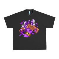 Pigment Black domestic violence afro girl sneakers Urban Heavy Tee - RanaPortraitStore