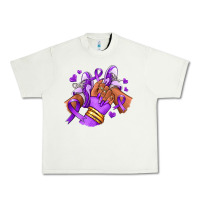 Pistachio domestic violence afro girl sneakers Urban Heavy Tee - RanaPortraitStore