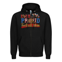 Black loud and proud football mom Zipper Hoodie - HRA Design Shop