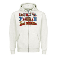 Oatmeal Heather loud and proud football mom Zipper Hoodie - HRA Design Shop