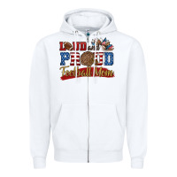 White loud and proud football mom Zipper Hoodie - HRA Design Shop