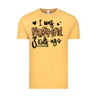 Vintage Mustard i was normal three kids ago momlife Vintage Tee - MaliasSmallBusiness
