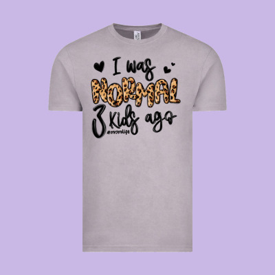 Vintage Tee i was normal three kids ago momlife