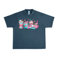Midnight Navy lash hustler coffee cups Urban Heavy Tee - texasbilliewilder