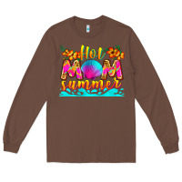 Chestnut hot mom summer Long Sleeve Tee - Zillion Design Studio