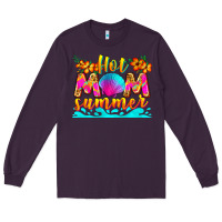 Plum hot mom summer Long Sleeve Tee - Zillion Design Studio
