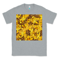 Heather Grey Childhood Cancer Butterfly Classic Tee - texasbilliewilder