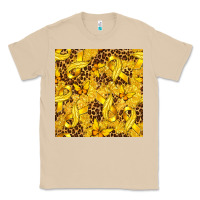 Mushroom Childhood Cancer Butterfly Classic Tee - texasbilliewilder