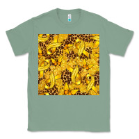 Sage Childhood Cancer Butterfly Classic Tee - texasbilliewilder
