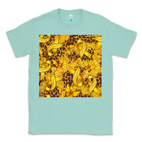 Seafoam Childhood Cancer Butterfly Classic Tee - texasbilliewilder
