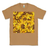 Toasted Coconut Childhood Cancer Butterfly Classic Tee - texasbilliewilder