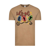 Vintage Coffee let's get lit Vintage Tee - MaliasSmallBusiness