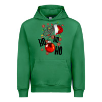 Emerald Ho ho ho skeleton Urban Hoodie - NancyCooperArtShop