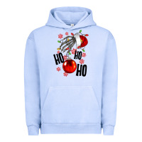 Pigment Grape Ice Ho ho ho skeleton Urban Hoodie - NancyCooperArtShop