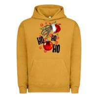 Pigment Peanut Butter Ho ho ho skeleton Urban Hoodie - NancyCooperArtShop