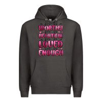 Smoke you are worthy you are beautiful Premium Hoodie - MaliasSmallBusiness