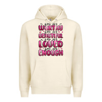 Tofu you are worthy you are beautiful Premium Hoodie - MaliasSmallBusiness