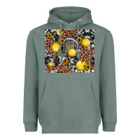 Sage lacrosse Heavyweight Hoodie - JahusDesignShop