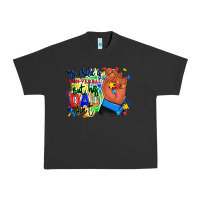 Pigment Black my child is non verbal but his dad aint afro hand Urban Heavy Tee - RanaPortraitStore