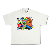 Pistachio my child is non verbal but his dad aint afro hand Urban Heavy Tee - RanaPortraitStore