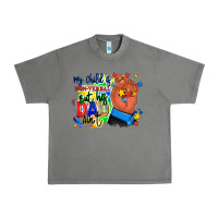 Tornado my child is non verbal but his dad aint afro hand Urban Heavy Tee - RanaPortraitStore