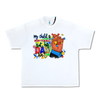 White my child is non verbal but his dad aint afro hand Urban Heavy Tee - RanaPortraitStore