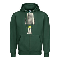Sports Green yellow highlighter pen fa element Zipper Hoodie - FaDigitalArtStudio