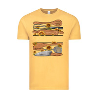 Vintage Mustard custom name kitchen tools Vintage Tee - MaliasSmallBusiness