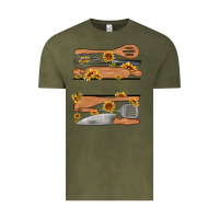 Vintage Olive custom name kitchen tools Vintage Tee - MaliasSmallBusiness
