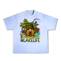 Grape Ice lake life gnome Urban Heavy Tee - BarkalooDesign