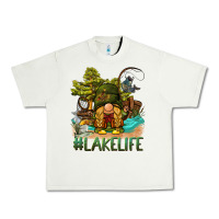 Pistachio lake life gnome Urban Heavy Tee - BarkalooDesign