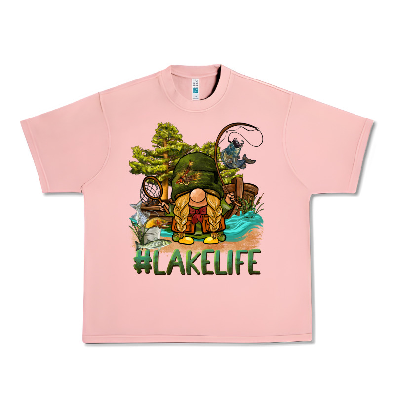 Lake Life Gnome Urban Heavy Tee by BarkalooDesign | Teevron