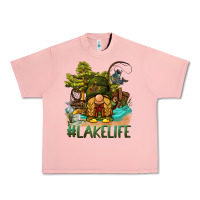 Salmon lake life gnome Urban Heavy Tee - BarkalooDesign