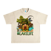 Sandshell lake life gnome Urban Heavy Tee - BarkalooDesign