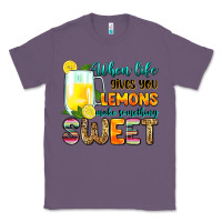 Lavender when life gives you lemons make someting sweet Classic Tee - Zillion Design Studio