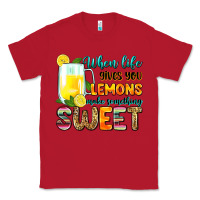 Red when life gives you lemons make someting sweet Classic Tee - Zillion Design Studio