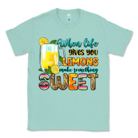 Seafoam when life gives you lemons make someting sweet Classic Tee - Zillion Design Studio