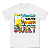White when life gives you lemons make someting sweet Classic Tee - Zillion Design Studio