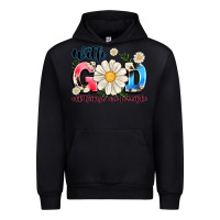 Black With God All Things Are Possible Urban Hoodie - MaliasSmallBusiness